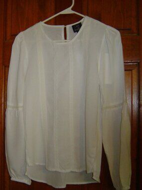 Ivory blouse, Size XS